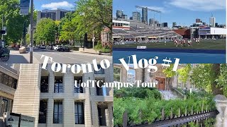 UofT Campus Tour ENG Toronto Vlog  1 私の好きなトロント大キャンパス紹介 [upl. by Gazo]