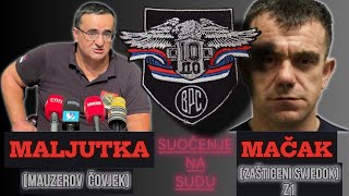 Zaštićeni svjedok u opasnosti Pero Maljutka vs Marko Boškić [upl. by Hooke166]