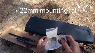 Kral Puncher Ekinoks 22 Semiauto PCP Unboxing and review HD [upl. by Wootan365]