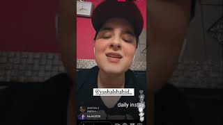 Yashal Shahid Singing live Session  daily insta [upl. by Habas]