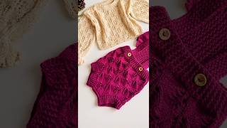 Baby clothes knitting pattern shorts latestknittingdesignforbabysweaters crochet [upl. by Ahsetan]