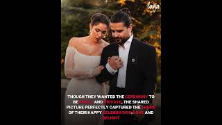 Nassif Zeytoun and Daniella Rahme stunned fans by revealing a sneak peek of their wedding 💍​🎉 [upl. by Ettevad]