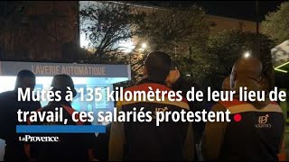 Mutés à 135 kilomètres de leur lieu de travail ces salariés se mettent en grève [upl. by Pat]