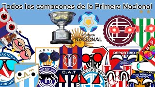 Todos los campeones de la Primera Nacional Argentina Segunda Division Argentina 19872023 [upl. by Kirenoj]