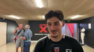 Interviews après Neuchâtel Xamax  Vaduz 30 août 2024 H Touati F Lentini F Saiz et U Forte [upl. by Queena193]