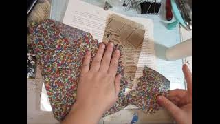 CraftWithMe Decorating Bags with Napkins [upl. by Adnilasor]