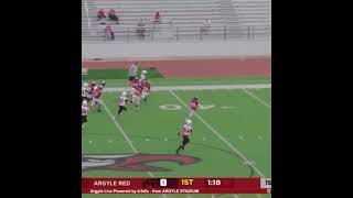 56 yard touchdown by winner engelhardt ￼ [upl. by Aylatan690]