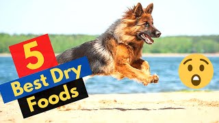 5 Best Dry Dog Food for German Shepherds [upl. by Wilmott]