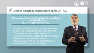 quotSupremacía constitucional y convencionalquot Parte II  Dr Ricardo Terrile [upl. by Bathsheba791]