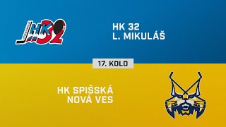 17 kolo HK 32 Liptovský Mikuláš – HK Spišská Nová Ves 40 HIGHLIGHTY [upl. by Bette]