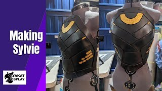 Making Sylvies Breastplate from FOAM [upl. by Aniger]