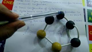 Conformations of cyclohexene [upl. by Chere]