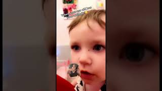 serious sass from these ones 😂FunnyBabies BabiesOfTikTok MomLife DadLife TikTokBabies [upl. by Arjan830]