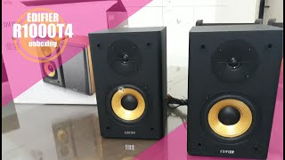 EDIFIER R1000T4  UNBOXING [upl. by Sivart204]