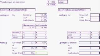 Enkelvoudige en meervoudige opslagmethode [upl. by Cirilla]