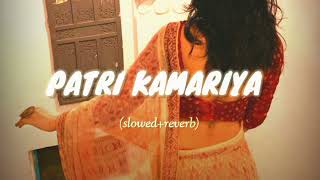 PATRI KAMARIYA ZINDAGI BHAR slowed×reverb  bhojpuri song [upl. by Shien]