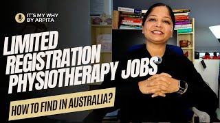 How To Find Jobs For Physiotherapists on AHPRA Limited Registration In Australia [upl. by Otokam718]