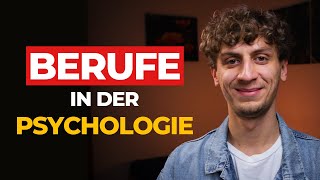 Berufe nach dem Psychologie Studium  30 Berufsmöglichkeiten kurz erklärt [upl. by Bilbe]