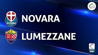 Novara  Lumezzane 11  Gli Highlights [upl. by Ecnatsnoc316]