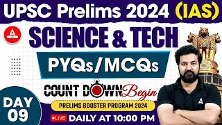 UPSC CSE 2024  Science and Technology  ConceptMCQs  By Rudra Sir  Adda247 IAS [upl. by Hilel]