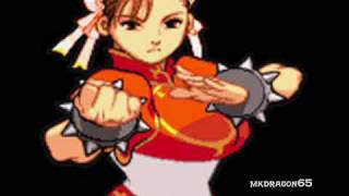 Marvel Super Heroes Vs Street Fighter OST T24  Theme Of Chun Li [upl. by Marashio]