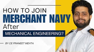 Stepin to Merchant Navy Career  How to Join Merchant Navy After Mechanical Engineering [upl. by Alford]