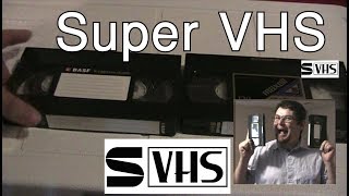 VHS and SVHS Super VHS [upl. by Leelah738]