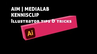 Illustrator tips  logo amp stippellijn [upl. by Ahsillek]