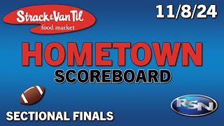 FINALS Hometown Scoreboard Football  11824 [upl. by Tony874]