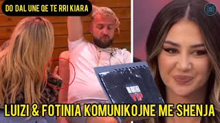 Luizi amp Fotinia flasin me shenja  Ajo vendos të largohet shpëton Kiara  Big Brother Albania Vip [upl. by Aisatsanna]