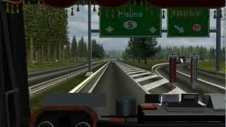 GTS  Extel Transport  MAN na trasach Europy 2 [upl. by Inafetse]