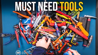 10 Apprentice Electrician Tools YOU MUST HAVE [upl. by Nlocnil]