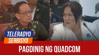 House quadcom aims to conclude hearings on EJK by Friday  Isyu Spotted 09 October 2024 [upl. by Ewens]