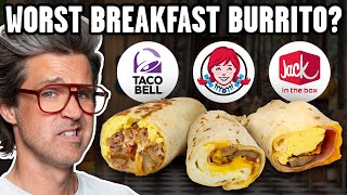 Who Makes The WORST Breakfast Burrito [upl. by Annavoig]