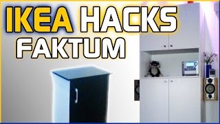 IKEA HacksHackers  FAKTUM Küchenschrank mal anders [upl. by Egan]