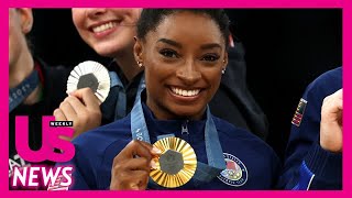 Simone Biles Shuts Down Critics Over Her Hair at the 2024 Olympics [upl. by Ijic357]