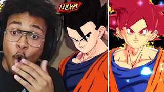 NEW LF God Goku amp Ultimate Gohan Reveals and Stuff Reaction on Dragon Ball Legends 6th Anniversary [upl. by Ysus]