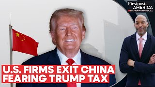 Donald Trumps 60 Tariff Threat Pushes US Taiwanese Companies Out of China  Firstpost America [upl. by Francene]