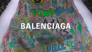 Balenciaga Winter 18 Collection [upl. by Drwde355]