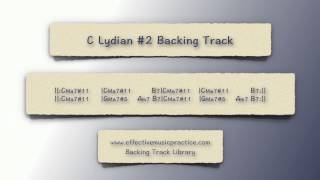 C Lydian 2 Backing Track [upl. by Dustman]