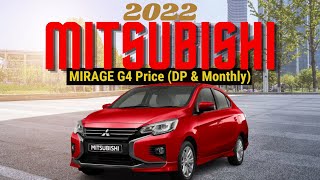 Mitsubishi Mirage G4 2022 Price Philippines  Car Presyo PH [upl. by Arbe]