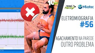 Agachamento Isométrico na Parede  Outro Problema desse exercício  Eletromiografia 56 [upl. by Ateval]