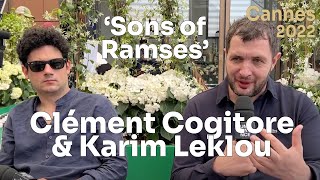 🎙️ Clément Cogitore amp Karim Leklou talk about quotSons of RamsesquotquotGoutte dorquot at Cannes 2022 [upl. by Naman225]