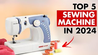 Top 5 Best Sewing Machine In India 2024  Automatic Sewing Machine  Sewing Machine for Home Use [upl. by Ikey]