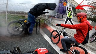 POLICJA CHCIAŁA NAS ZŁAPAĆ  80 kmh ROWEREM [upl. by Donnelly955]