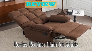 Rocker Recliner Chair for Adults Review  Watch Before You Buy [upl. by Tracey187]