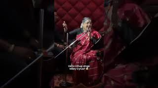 Usha Uthup Singing Mileys flowers  treat to watch trending viral youtube [upl. by Trauts570]