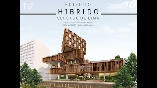 EDIFICIO HIBRIDO CENTRO CULTURAL TALLER 8 [upl. by Anihpled]