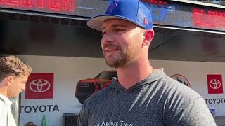 Interview with Mets Pete Alonso and Adam Ottavino [upl. by Nosdivad]