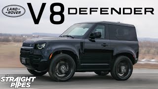 CUTE 2023 Land Rover Defender 90 V8 Review [upl. by Axel496]